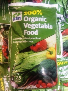 ican 100% Organic Vege Food 2.5kg